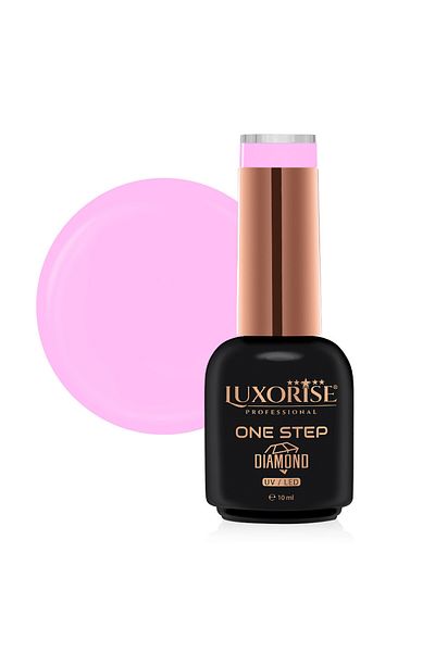 LUXORISE Oja semipermanentă One Step Diamond Dazzle Pink 10ml, LUXORISE