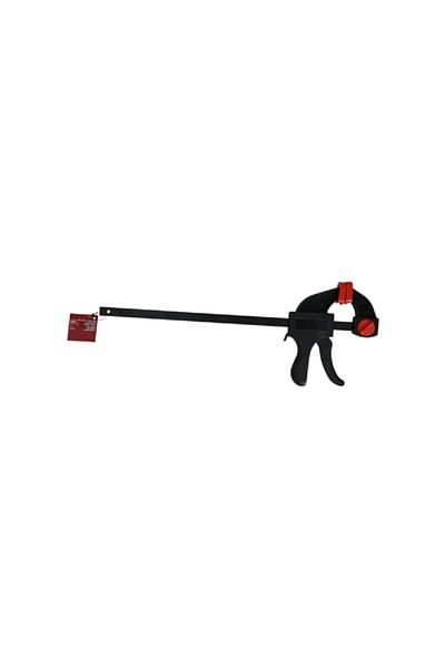 ACE Powder Coated Carbon Steel Quick Release Bar Clamp Black and Red 12inch