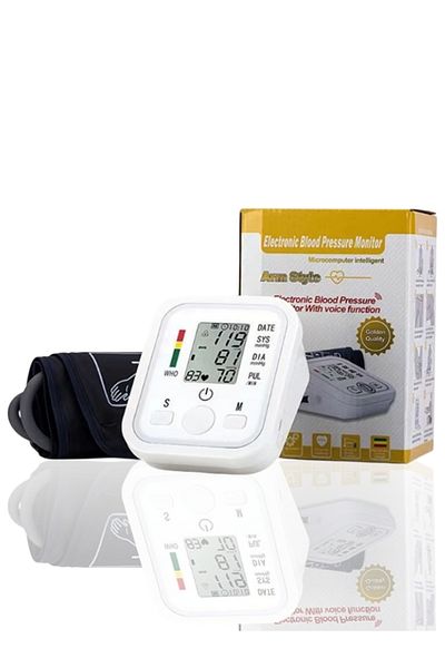 MACON Automatic Digital Upper Arm Blood Pressure Monitor with LCD Display – Home Use