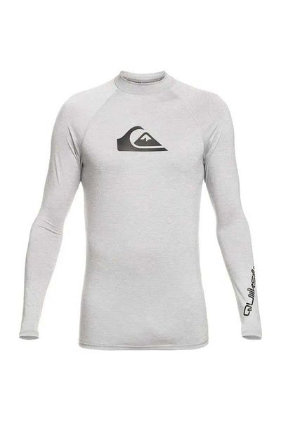 Quiksilver All Time Uv Protection Long Sleeve Adult Swimsuit Eqywr03357-Grey