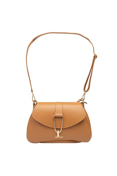 Toro Nero Women's brown genuine leather bag Oana