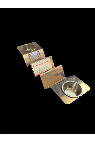 ÖZEN ENDÜSTRİYEL MUTFAK Taco Standı 304 Kalite Paslanmaz Çelik 34*10*4,5cm So...