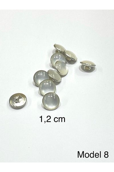 karantuhafiye Blouse Button / Plastic Stone Button / 2914 / 10 Pieces / Model 8