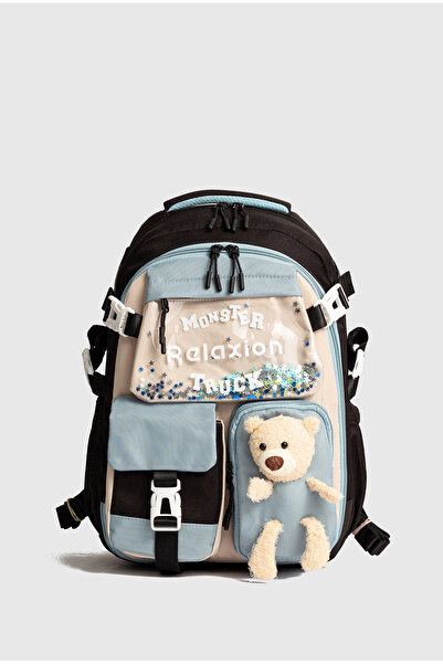 Relaxion Rlx-1463-1464 Erkek Çocuk İlk Okul Çantası Sırt Çantası SİYAH