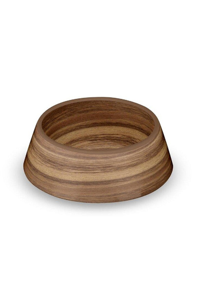 Tarhong وعاء طعام للحيوانات الأليفة من خشب الأكاسيا، مصنوع من الميلامين، 7.8 ...