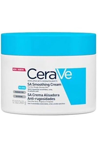 CeraVe SA Smoothing Cream 340g/12oz | Body Moisturiser for Smoother Skin in J...