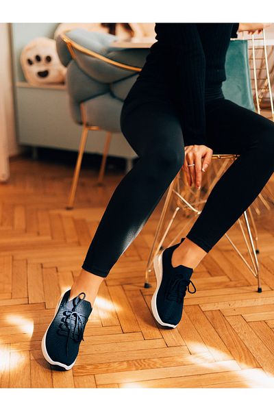Kalapod Pantofi sport dama navy din material textil Davinia