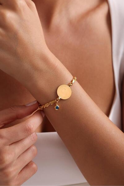 Tufanlar Kuyumculuk 14 Ayar Burgu Halat Çeyrekli Bileklik