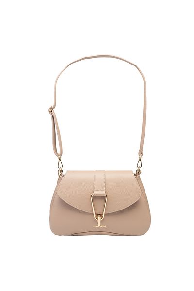 Toro Nero Women's Bag Made Of Leather, Pale Pink, Oana