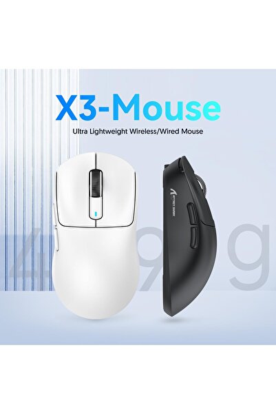 Attack Shark ماوس X3 خفيف الوزن 49 جرام