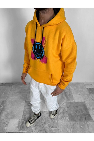 COCOPELLI Τυπωμένο Hollywood Hoddie με τρεις κλωστές