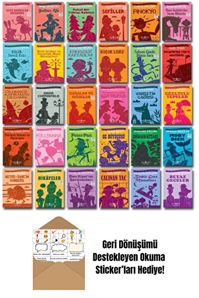 TÜRKİYE İŞ BANKASI KÜLTÜR YAYINLARI Dünya Çocuk Klasikleri Yüz Temel Eser 30 ...