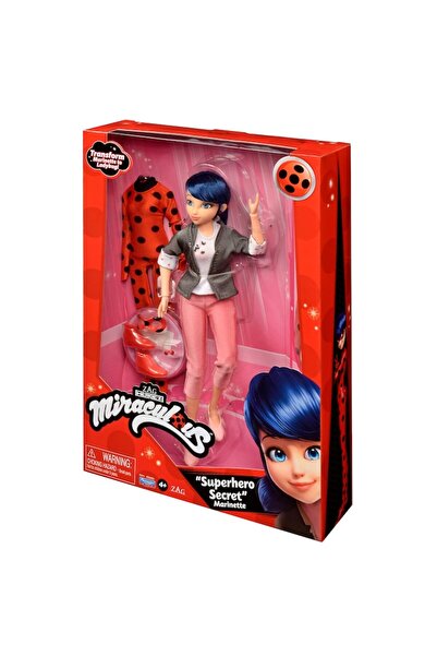 Miraculous Doll - Marinette, with change of clothes, 26 cm