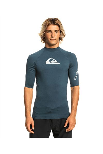 Quiksilver Κοντομάνικο μαγιό για ενήλικες με προστασία UV EQYWR03358-Navy