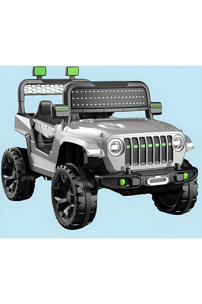 rexa 2‑Seater Electric Ride‑On Jeep – Dual 6V4 AH Batteries & 2 Motors