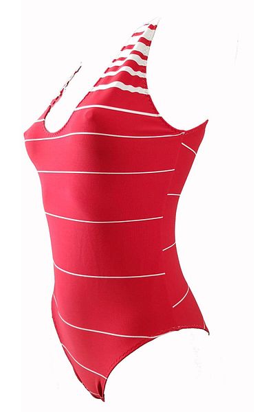 BLD by Exclusive Women's one-piece swimsuit, red, ANDREEA 01, BLD by Exclusive