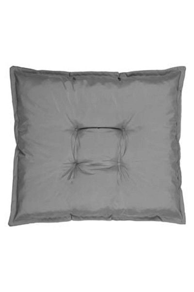 Jumbo Summer Floor Cushion Water Resistant Gray Anthracite 60 x 50 cm
