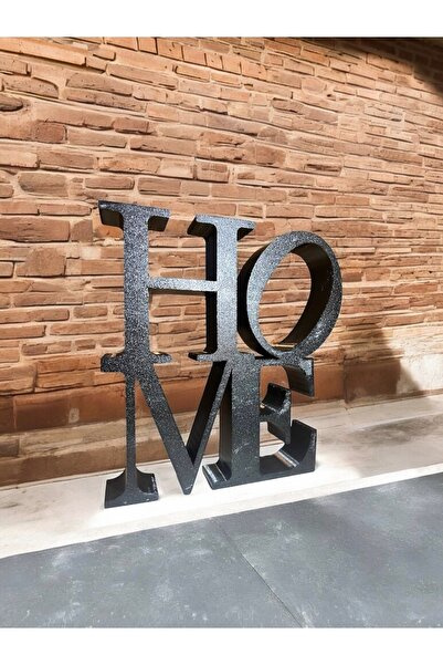 craftopya ''HOME'' Yazılı Dekoratif Biblo
