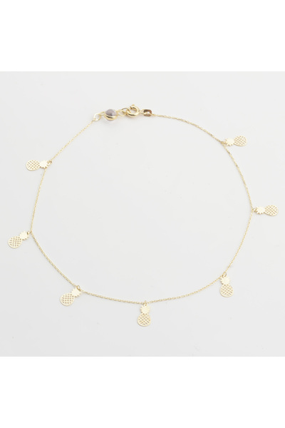 Glorria Altın Ananas Halhal