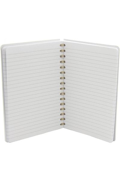 Roco Marble Lined Notebook A5 - 100 Sheets Pink