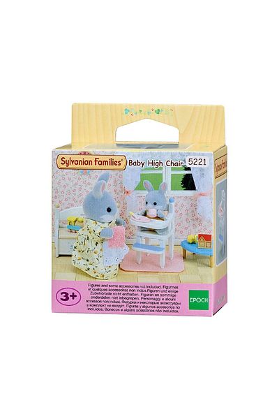 NillyToys 5221 Sylvanian Families, Baby High Chair, Figures Sold Separately +3 Years