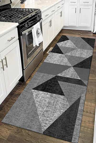 Genel Markalar Dijital Baskılı Dört Mevsim Yıkanabilir Kaymaz Taban mutfak Ha...