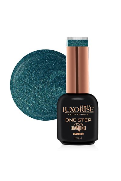 LUXORISE Oja semipermanentă One Step Diamond Space Green 10ml, LUXORISE