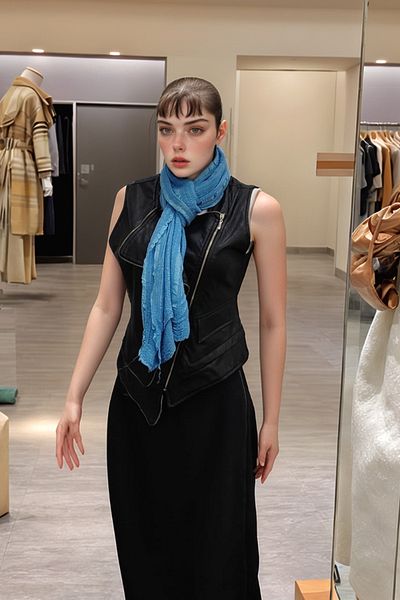 onliecraft Bürümcük Shawl 🧣   Scarf Turquoise