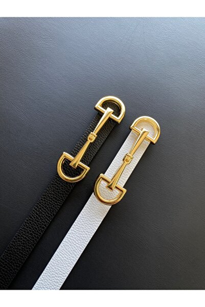 LİA KEMER 2 τμχ χρυσή μακριά αγκράφα λεπτή γυναικεία ζώνη, ζώνη παλτό, ζώνη π...