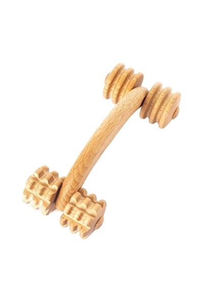 tuuli Aparat de masaj, Relaxare profundă și revitalizare a pielii, Lemn, 18 x...