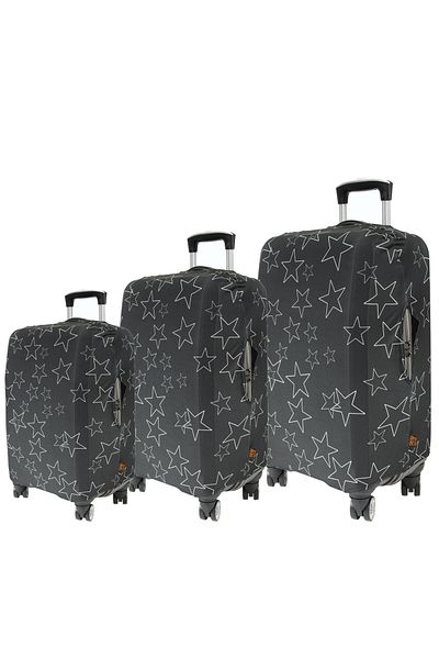 MY SARACİYE (My) # 133 Yildiz) Case Set for Suitcases (Cabin Medium and Large)