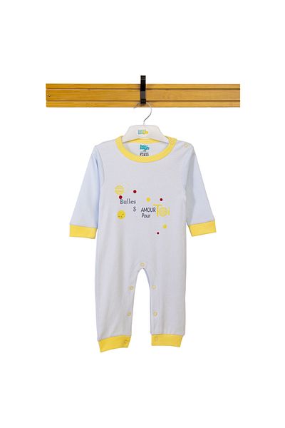 Babies Basic 100% Cotton Printed Long Sleeves Jumpsuit/Romper/Sleepsuit for babies
