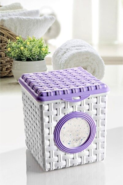 DEKORANLA Çok Amaçlı Deterjan ve Aksesuar Kutusu, Çamaşır Makinesi Desenli, 1...