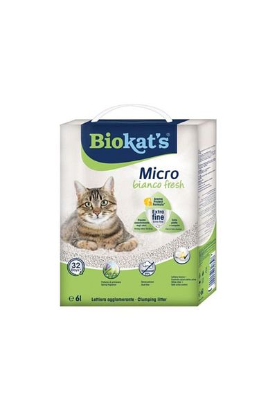Biokats Biokats Micro Bianco Fresh Cat Litter - 6 L