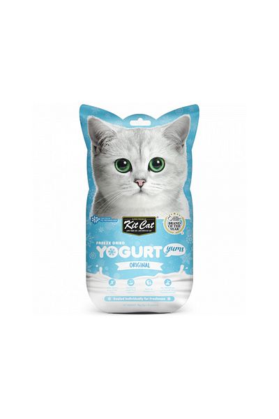 Kit Cat Freeze Dried Yogurt Yums Original Cat Treats - 10 g