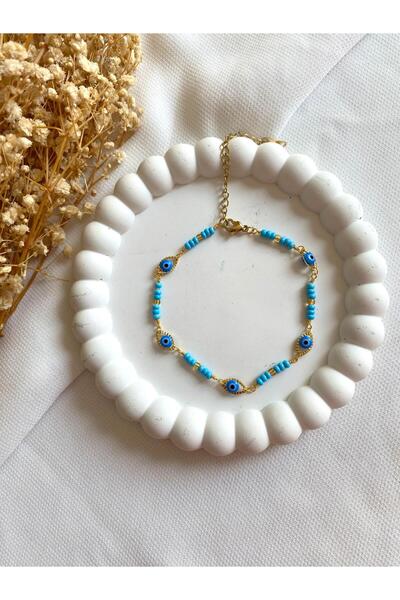 saren aksesuar & takı خلخال مطرز بالعين الشريرة