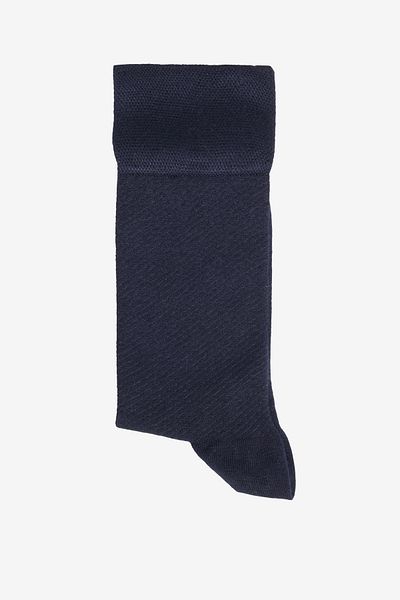 ALTINYILDIZ CLASSICS Men's Navy Blue Soft Textured Patterned Single Socks