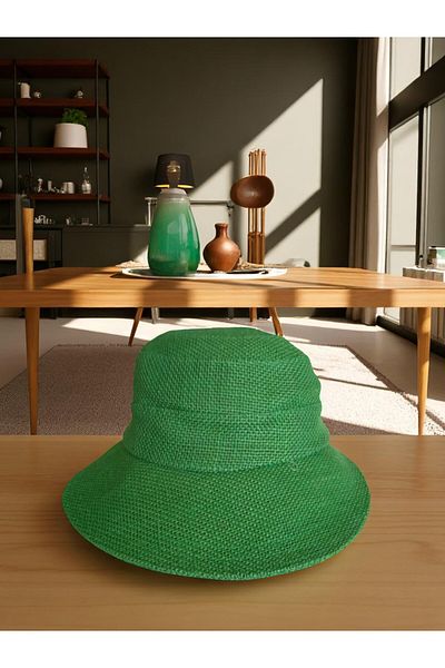 Shopiolog Straw Hat Jute Fabric : Natural Elegance and Sustainable Chic