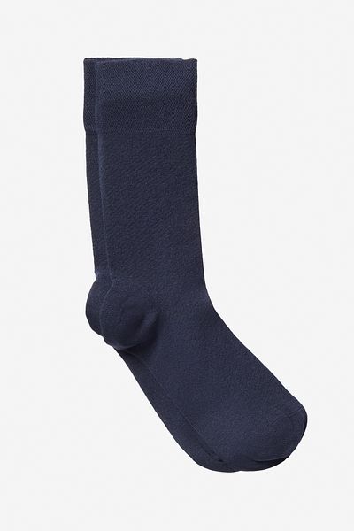 ALTINYILDIZ CLASSICS Men's Navy Blue Soft Textured Patterned Single Socks