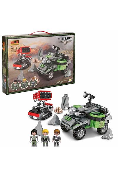 sunman oyuncak War Special Forces Team Game Set 434 Pieces 22718 00004411