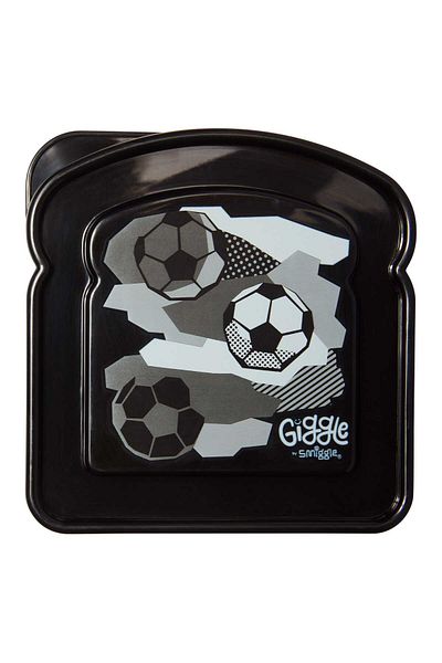 SMIGGLE Giggle Soccer Ball Printed Storage Container Bpa Free