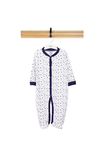 Babies Basic 100% Cotton Printed Long Sleeves Jumpsuit/Romper/Sleepsuit for babies