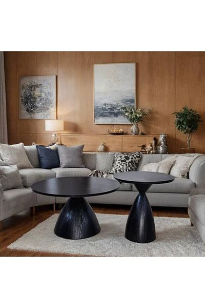 DEC22 Modern serving table set with a luxurious touch