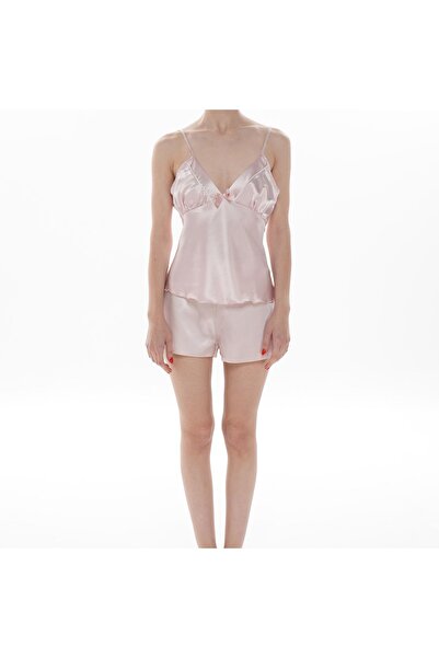 Bonnie Clyde 6-предметний комплект вечірнього одягу для жінок з атласу пудров...