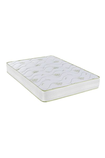 Green Future Aloe Vera 14+2 Memory Mattress, 90x200 cm, bamboo fiber cover, Orthopedic, 3D Free Air ventilation