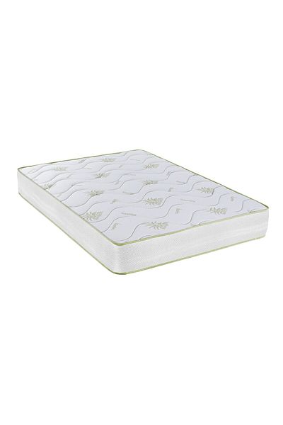 Green Future Aloe Vera 14+2 Memory Mattress, 140x190 cm, bamboo fiber cover, Orthopedic, 3D Free Air ventilation