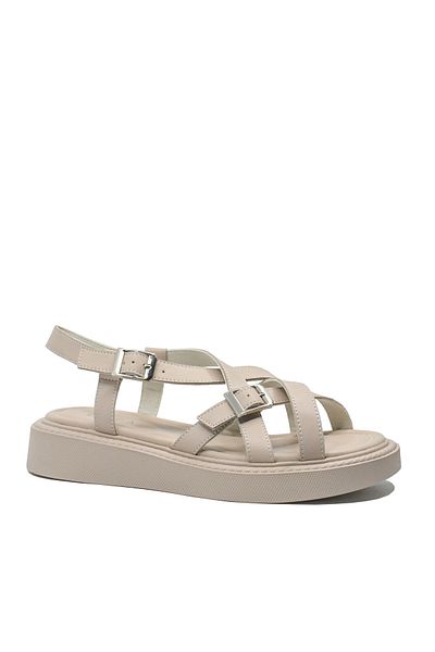 Epica Sandale casual Epica, piele bej