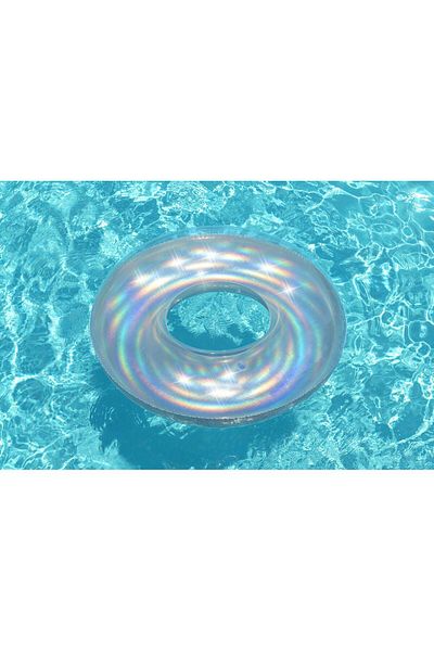 BESTWAY BESTWAY IRIDESCENT INFLATABLE SWIMMING RING 107 CM