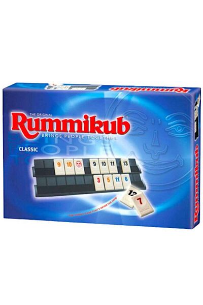 Rally Rummikub Mini Family Board Game 2 to 4 Players