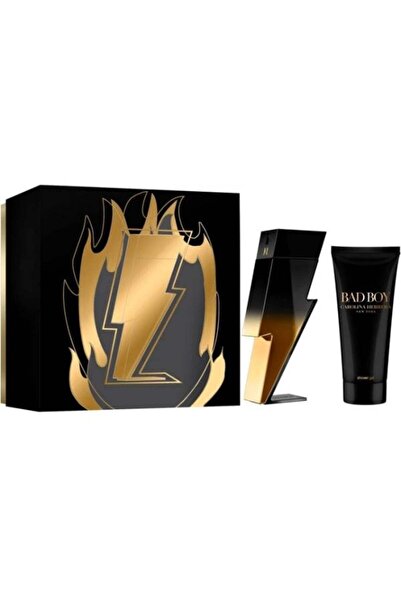 Carolina Herrera Set cadou Bad Boy Extreme, apa de parfum, apa de parfum barb...